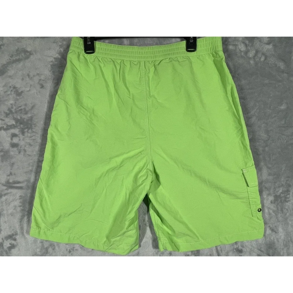 Polo Ralph Lauren Mens Lime Green Cargo Board Shorts Swim Trunks Size M RN41381